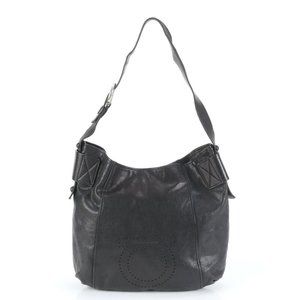 Salvatore Ferragamo Gancini leather shoulder bag, tote and handbag for women